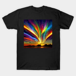 A Colorful sky - best selling T-Shirt